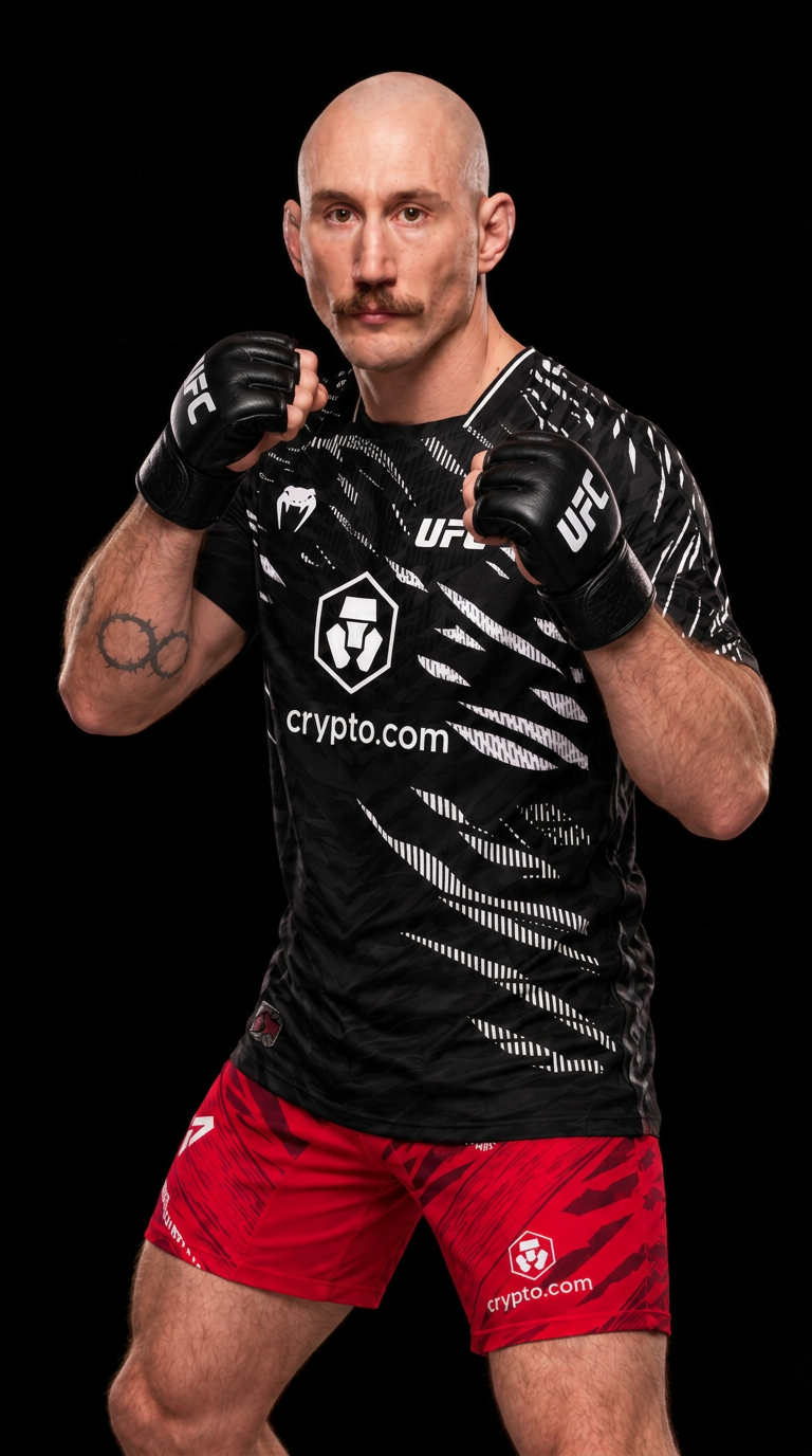 Kyle 'The Monster' Nelson in fighting stance