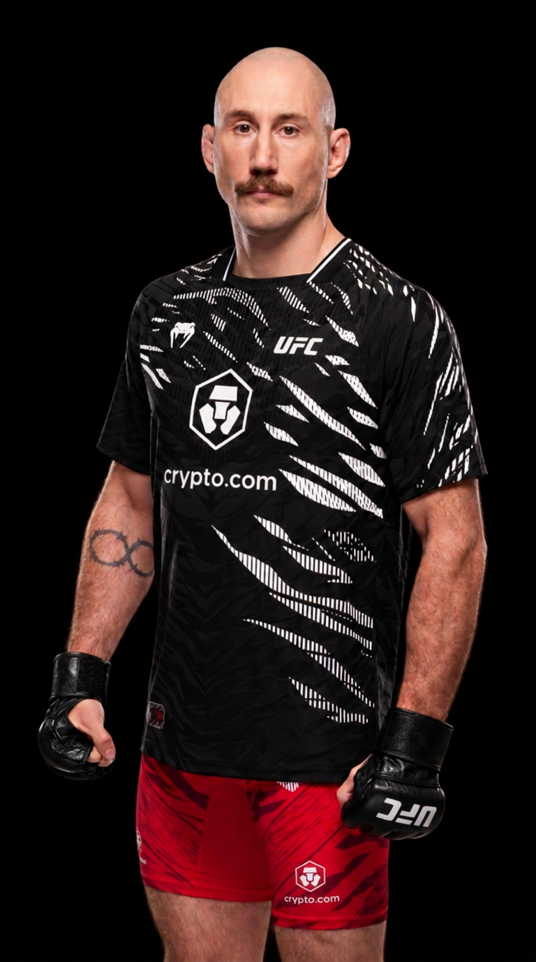 Portrait of UFC fighter Kyle 'The Monster' Nelson